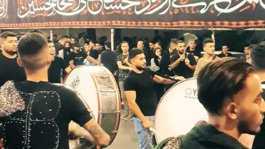 سه ضرب هیئت عاشقان سید السادات، خیابان سلسبیل تهران، محرم در ایران 1401