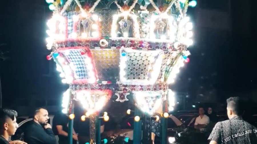 حرکت هیئت حسنیه غرب تهران، خیابان سپه تهران، محرم در ایران 1401