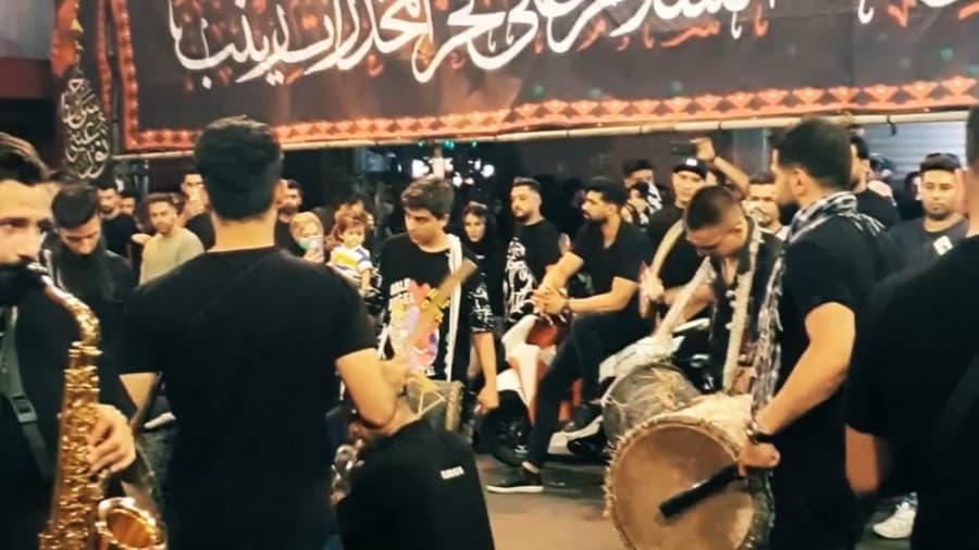 هیئت عاشقان سید السادات، خیابان سلسبیل ((رودکی)) تهران، محرم در ایران 1401