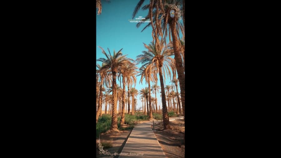 اکو کمپ ستاره لوت بهترین هتل کویری در کنار کویر لوت ایران // Lutstar Ecocamp