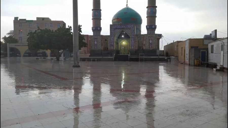 بارندگی در شهر قشم