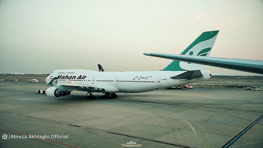 بویینگ 747 شرکت هواپیمایی ماهان، غول پیکر ترین هواپیمای مسافربری در ایران
