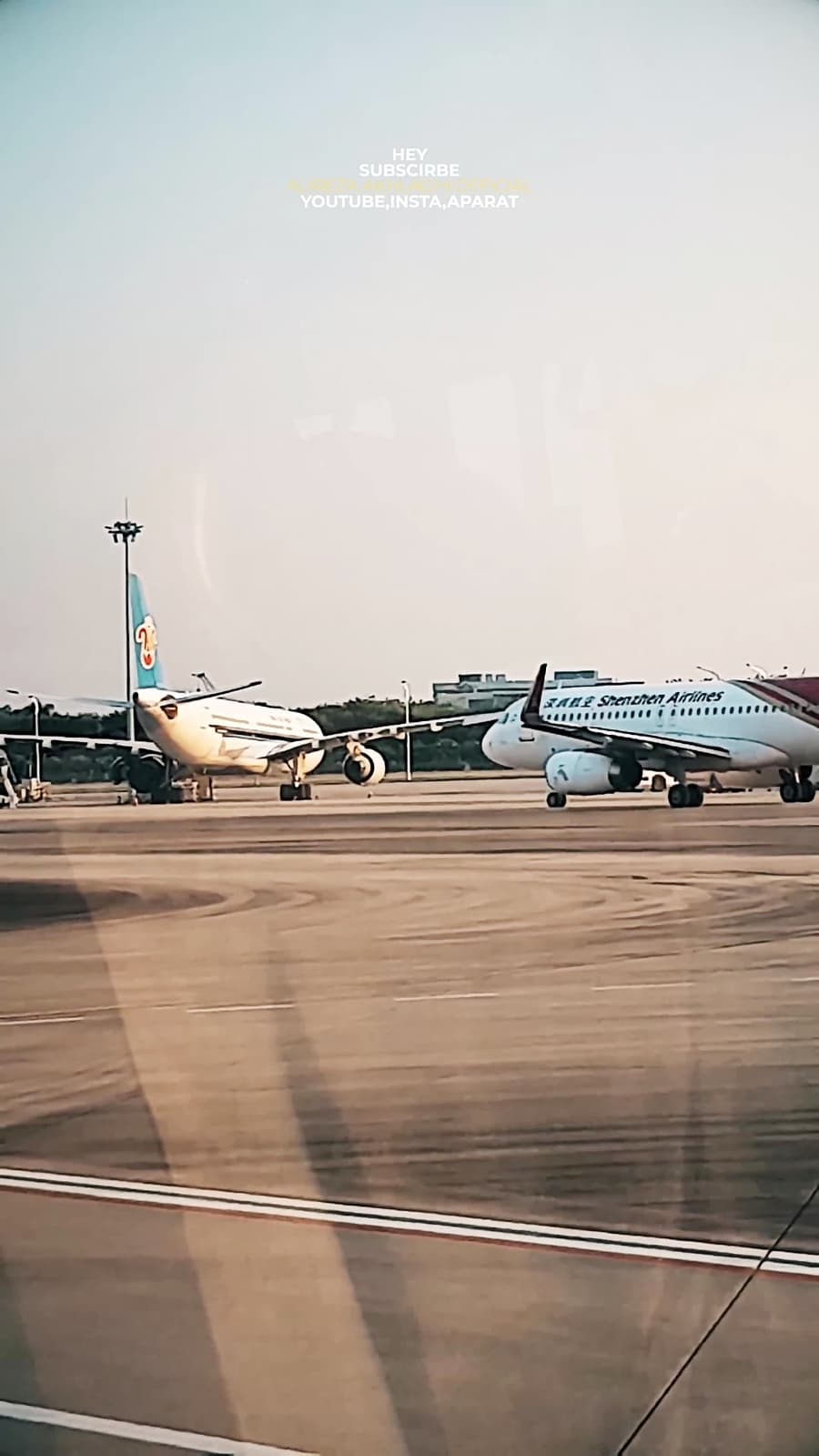 ایرباس 320 نئو هواپیمایی شنزن (شنژن ایرلاین)، فرودگاه بایون گوانژو چین