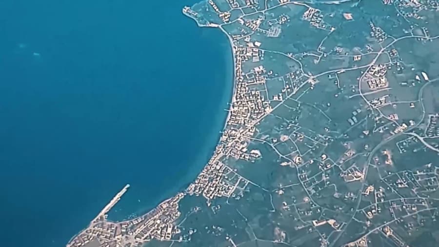 زیبایی های شهر استانبول ترکیه از بالا، پرواز هواپیمایی ماهان