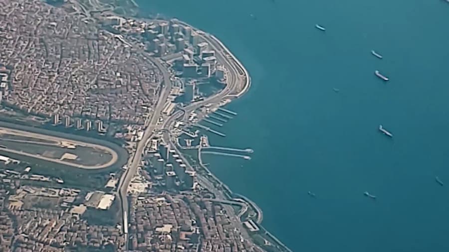 تیک آف هواپیمای هواپیمایی ماهان از فرودگاه استانبول، پرواز به سمت تهران