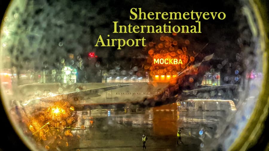 فرودگاه شرمتیوو مسکو، فراز (تیک آف) ایرباس هواپیمایی ماهان