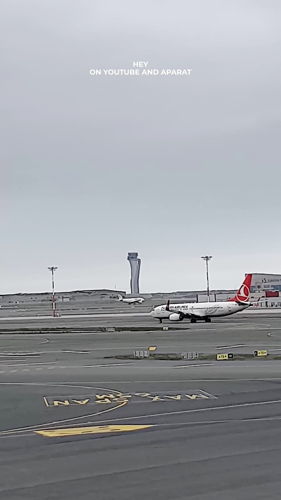 ایرباس ماهان رفت برای تیک آف، فرودگاه استانبول ترکیه