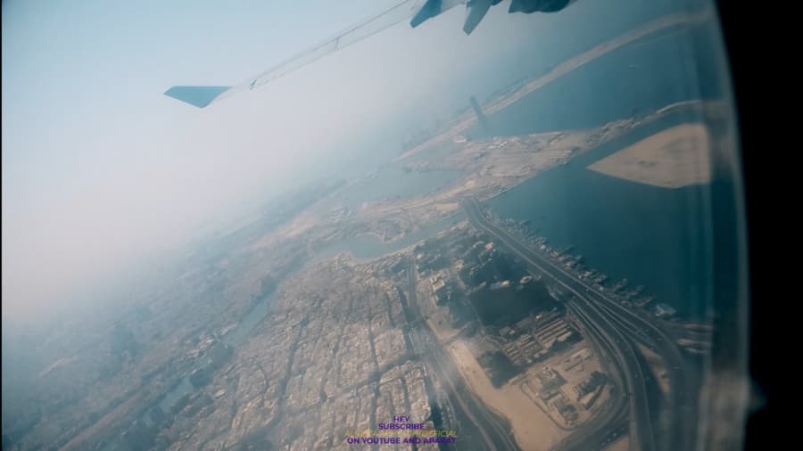 تیک آف (فراز) از فرودگاه دوبی، امارات (هواپیمایی ماهان) // Dubai, UAE