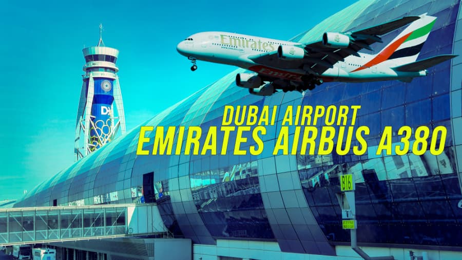غول هواپیماهای جهان، ایرباس 380، فرودگاه دوبی // Airbus a380, Dubai Airport