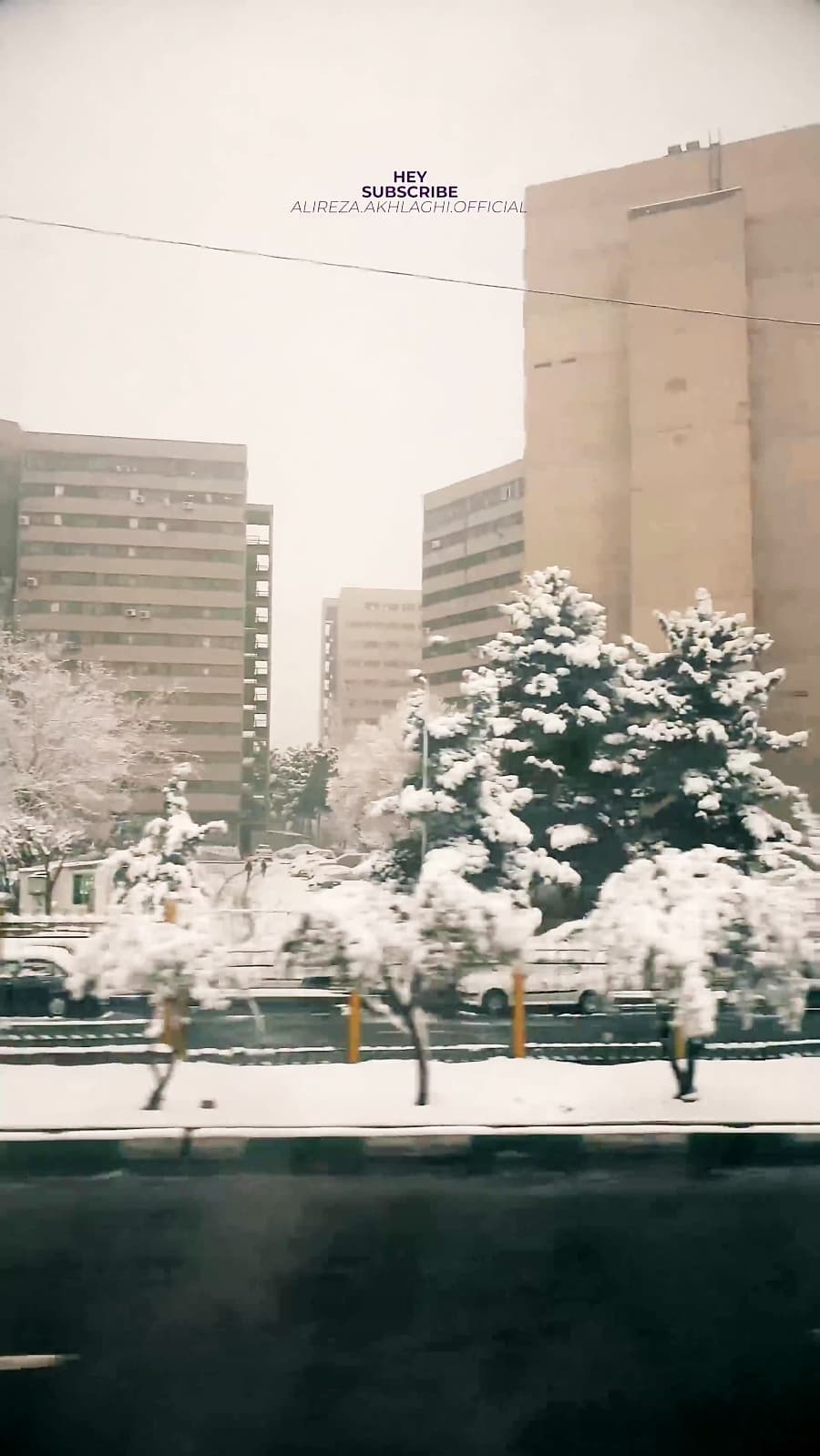 استریت ویو شهرک اکباتان (روزهای برفی)، فاز 2، دور تهران بگردیم // Tehran
