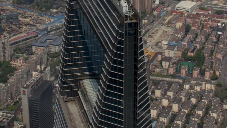 مرکز تجارت جهانی شهر شانگهای چین // Shanghai World Financial Center