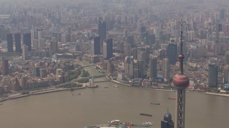 برج اورینتال پیرل یکی از زیباترین برج های شهر شانگهای // Oriental Pearl Tower