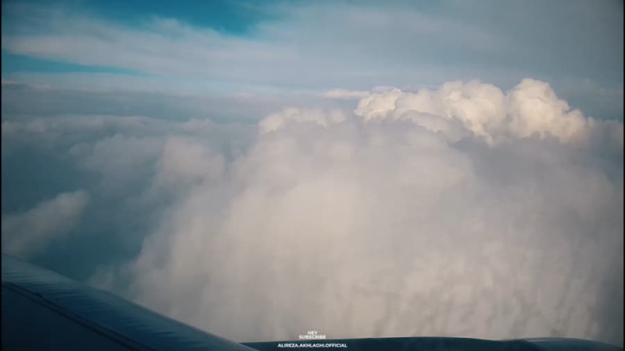 مواجهه با ابرهای سنگین تو روز بارونی تهران