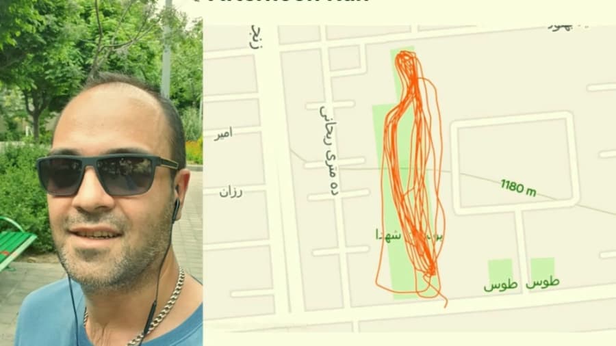 سال 1399 سی و هشت روز دویدم، بدو بدو کن ملت واسه سلامتیت خوبه