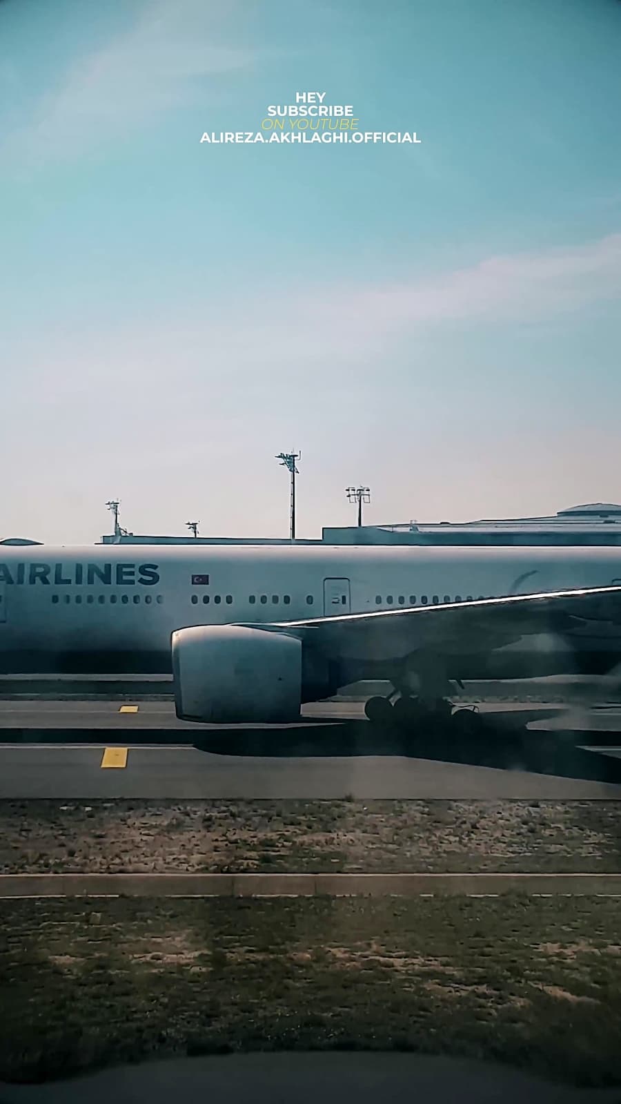 پرواز استانبول تهران و یکی از زیباترین شات هایی که گرفتم // هواپیمایی ماهان