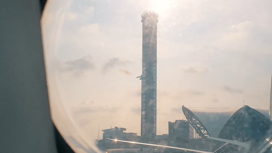 تجربه پروازی // پرواز بانکوک تهران و هدیه ای به مناسب عید نوروز