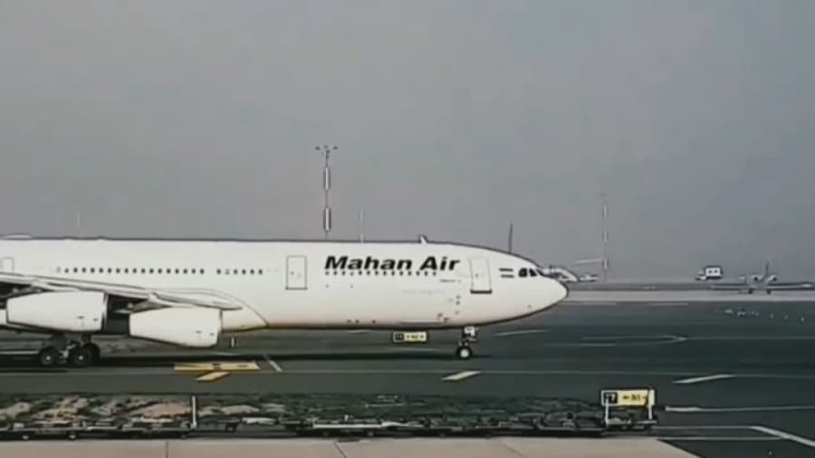 تاکسی ایرباس 340 هواپیمایی ماهان // فرودگاه استانبول