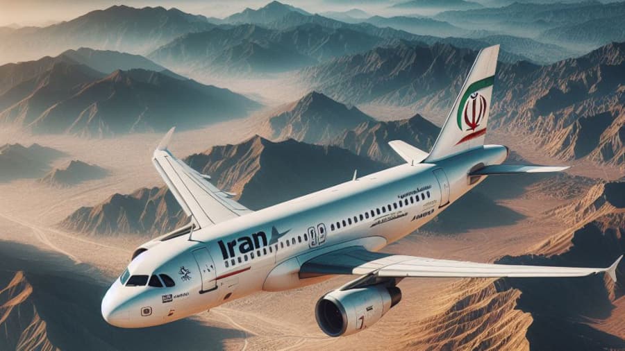 ایرباس 319 شرکت هواپیمایی ایران ایر (هما) // Iran Air Airbus a319