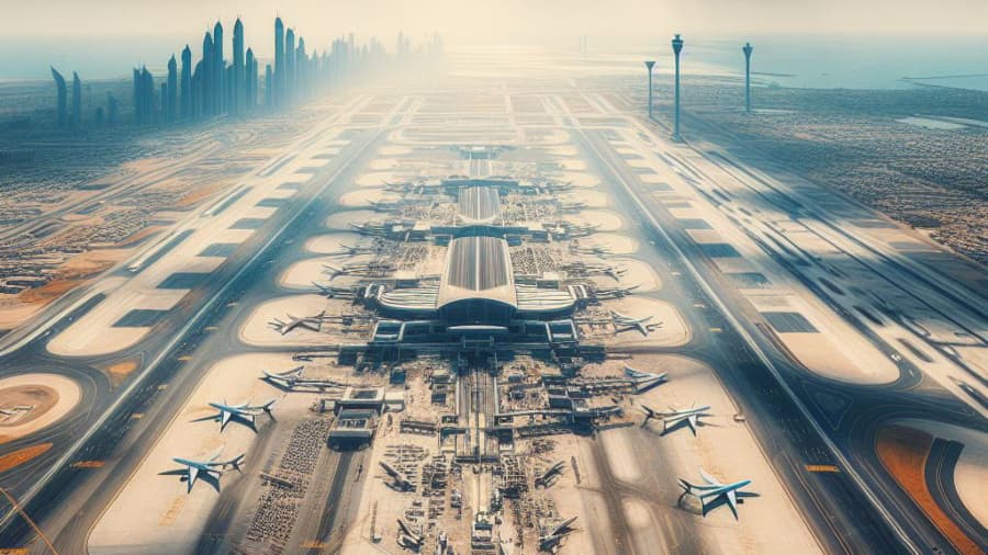 فرودگاهی که سال 1960 ساخته شد // Dubai International Airport