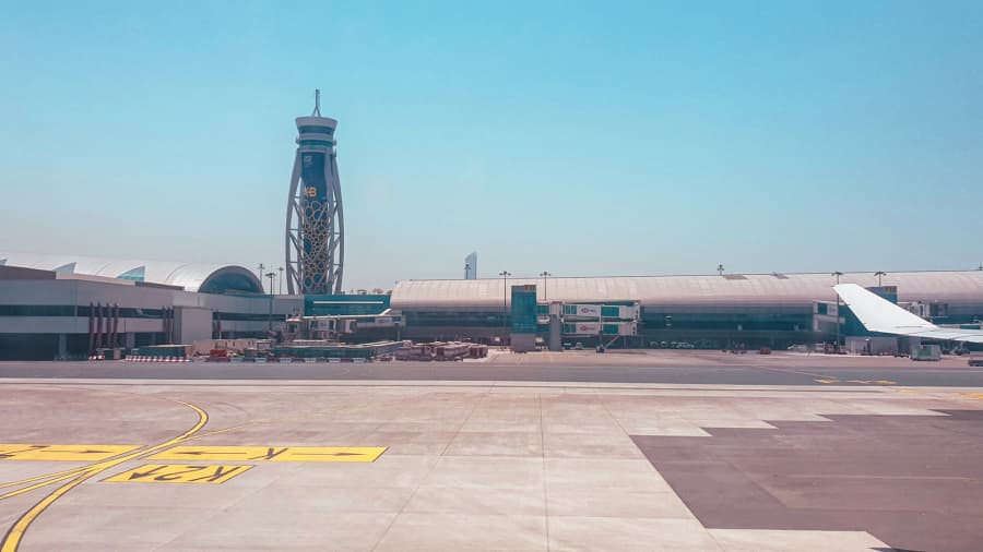 برج مراقبت پرواز فرودگاه بین المللی دوبی // Dubai Airport