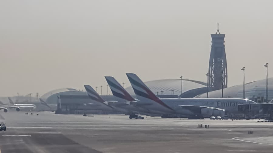 هواپیمایی امارات و فلای دوبی // فرودگاه دوبی