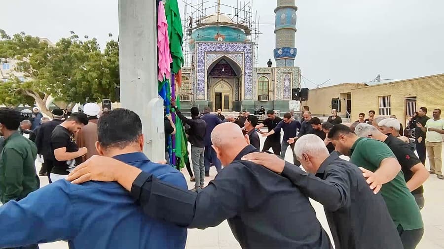عزاداری شهادت امام علی علیه السلام جزیره قشم