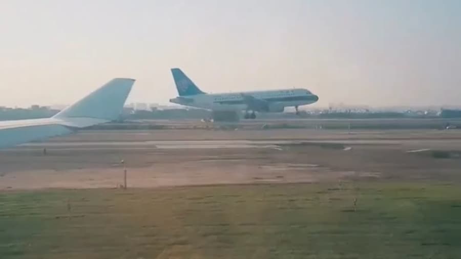 ایرباس 319 یا 320؟ شما بگید // هواپیمایی چاینا ساترن (چین جنوبی)، فرودگاه بایون