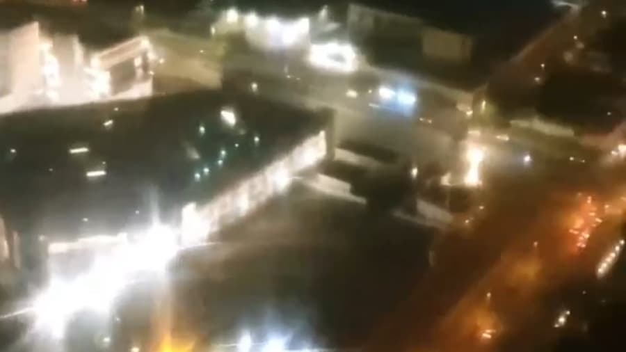 قبل از فرود در فرودگاه بین المللی دوبی // امارات متحده عربی