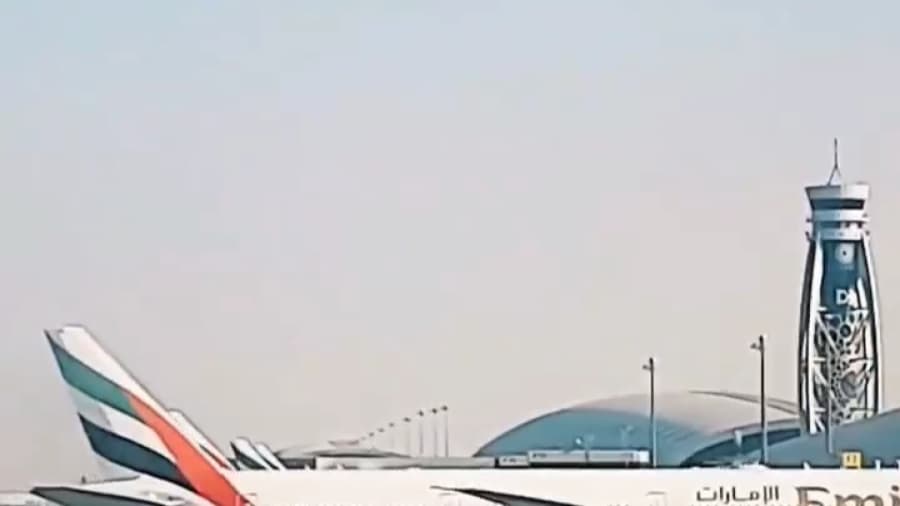 ناوگان هوانوردی هواپیمایی امارات در فرودگاه دوبی // Emirates Airlines
