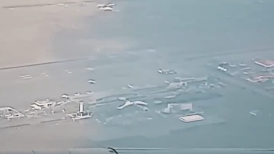 فرودگاه بین المللی امام خمینی تهران در یک نگاه از بالا