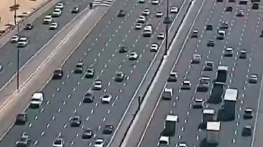 همینطور که میایم پایینتر دوبی زیباتر میشه // Dubai