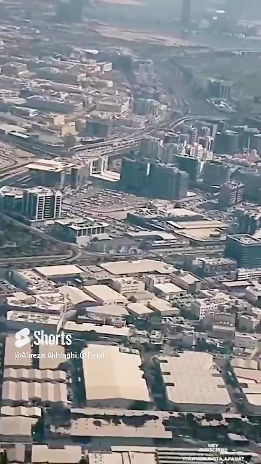 شهر زیبای دوبی از بالا // Dubai City