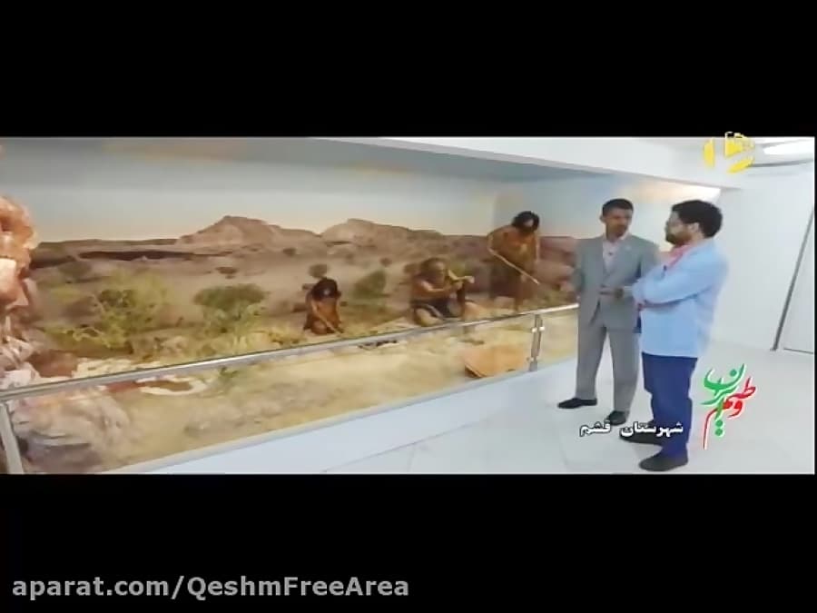 مدیر ژئوپارک قشم در گفت وگوی تلویزیونی با شبکه "شما"