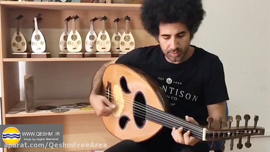 نوازندگی عود/ وقتی شجاع اشعری از دل می نوازد