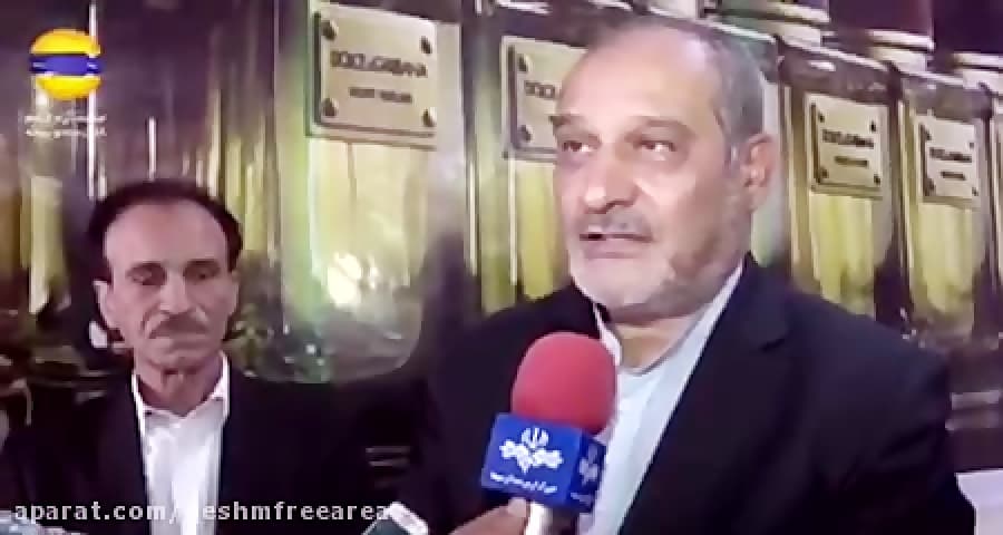 عملکرد منطقه آزادقشم درهفته دولت/مصاحبه حمیدرضا مومنی