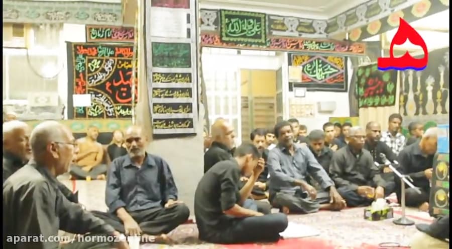 نوحه نشسته منبر بالا جزیره قشم