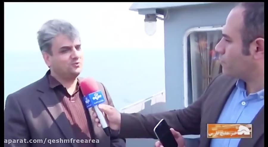 رونمایی از کشتی مسافربری گردشگری در جزیره قشم