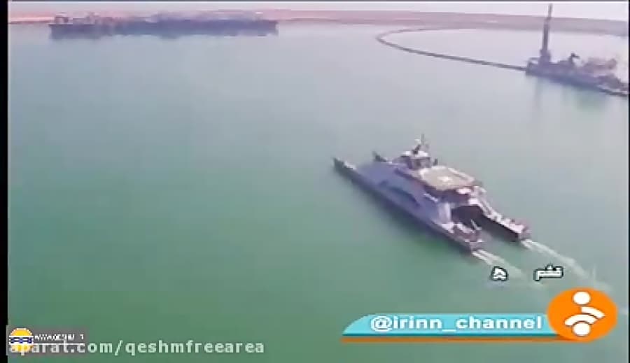به آب اندازی کشتی آرام در خلیج فارس-شبکه خبر