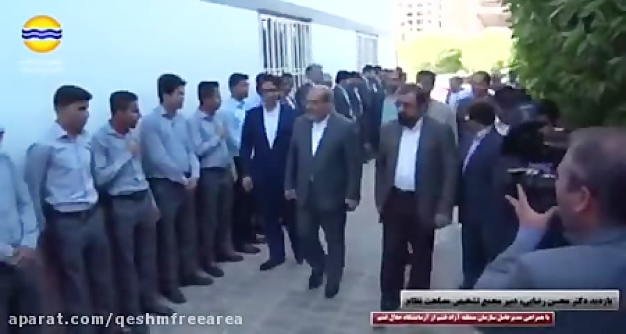 بازدیدمحسن رضایی،دبیرمجمع تشخیص مصلحت نظام-قشم