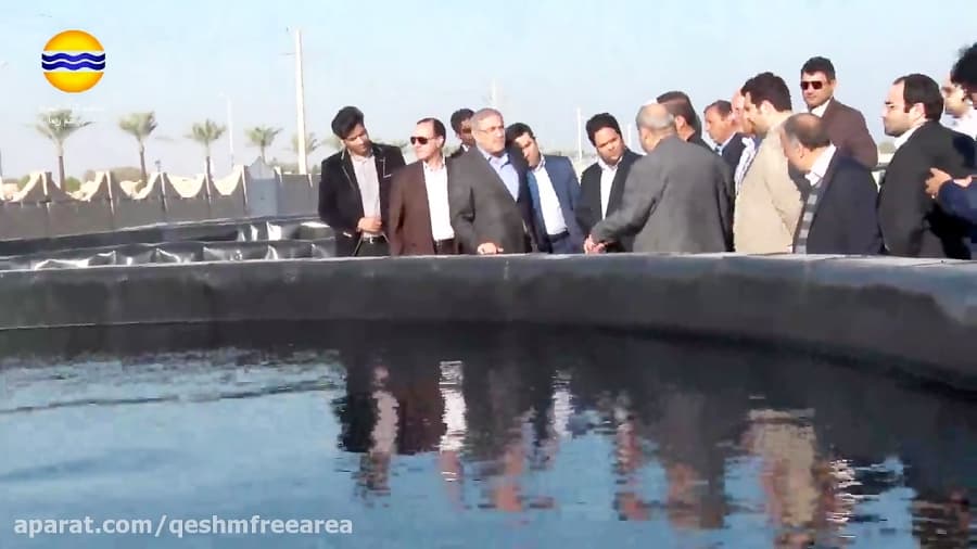 بازدید دکتر بانک مشاور رییس جمهور از جزیره قشم