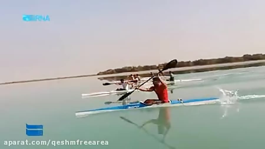 اردوی تیم ملی کایاک در جزیره قشم/خبرگزاری ایرنا