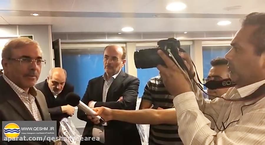 دکتر بانک در بازدید از شرکت کشتی سازی مد کندآلوی قشم